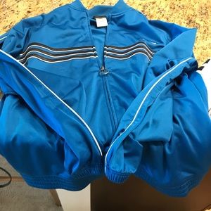 Adidas Royal Blue/Black/White Track Jacket